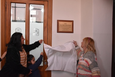 El auditorio del Concejo Deliberante lleva el nombre "Malvinas Argentinas"