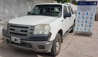 Secuestraron una camioneta en un allanamiento por robo