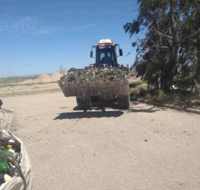 El municipio vendió 23 toneladas de vidrio
