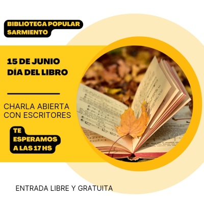 Encuentro de escritores en la biblioteca Sarmiento