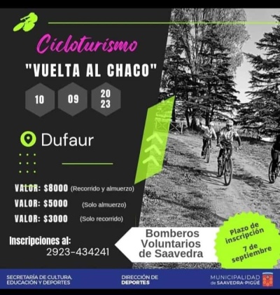 Cicloturismo en Dufaur