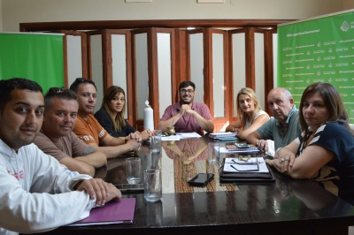 La Asociación Civil "Juntos por Saavedra" dialogaron con el Intendente Nebot