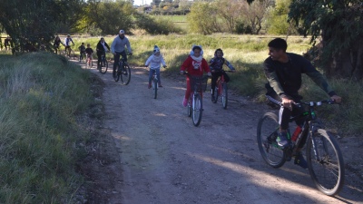 Bicicleteada Familiar y solidaria