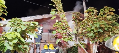 Incendió en una vivienda en calle Juana de Arco
