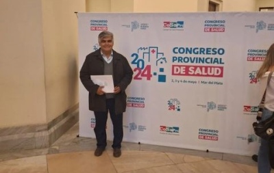El Dr. Galo Ramírez Zapata estuvo presente en el Congreso Provincial de Salud