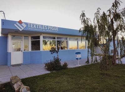 Se inauguran las obras de remodelación del tratamiento de fluentes líquidos y un encuentro cooperativo en Textiles Pigüé