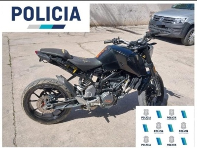 Secuestro de una Motocicleta