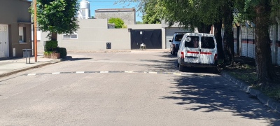 Control de Velocidad vehicular en calle Humberto 1º de la ciudad de Pigüé