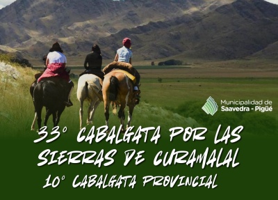 Suspenden la 33º Edición de la Cabalgata por las Sierras del Curamalal