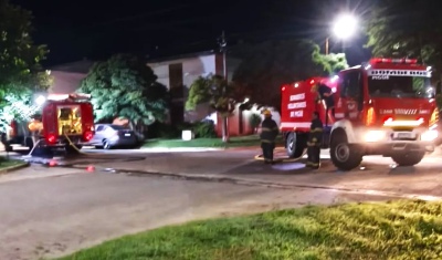 Incendio en una vivienda