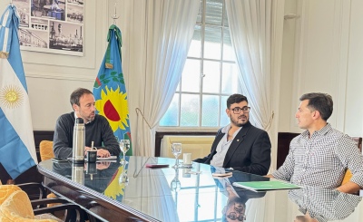 Nebot gestiona fondos en La Plata para enfrentar la crisis económica del Distrito