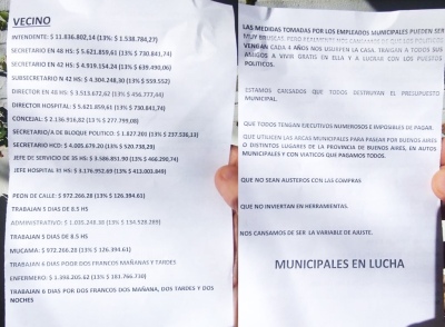 STM expone los sueldos municipales y exige recortes más profundos