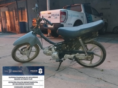 Secuestran dos motos abandonadas en la vía pública