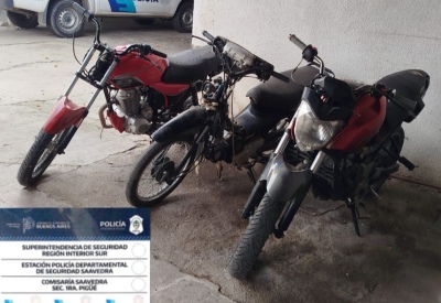 Recuperan motos sustraídas del depósito municipal