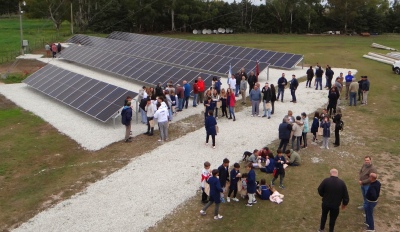 Inauguración del Parque Solar Cooperativo Espartillo I en Espartillar