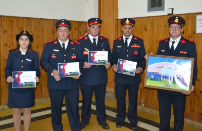 Reconocimiento a los Bomberos Voluntarios de Arroyo Corto por sus 10 años de servicio