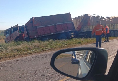 Despiste de camión en Ruta 33: precaución al circular