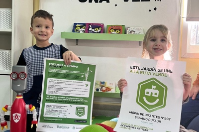 El programa "Conocer para Cuidar" lleg&oacute; a escuelas de Dufaur y La Josefina